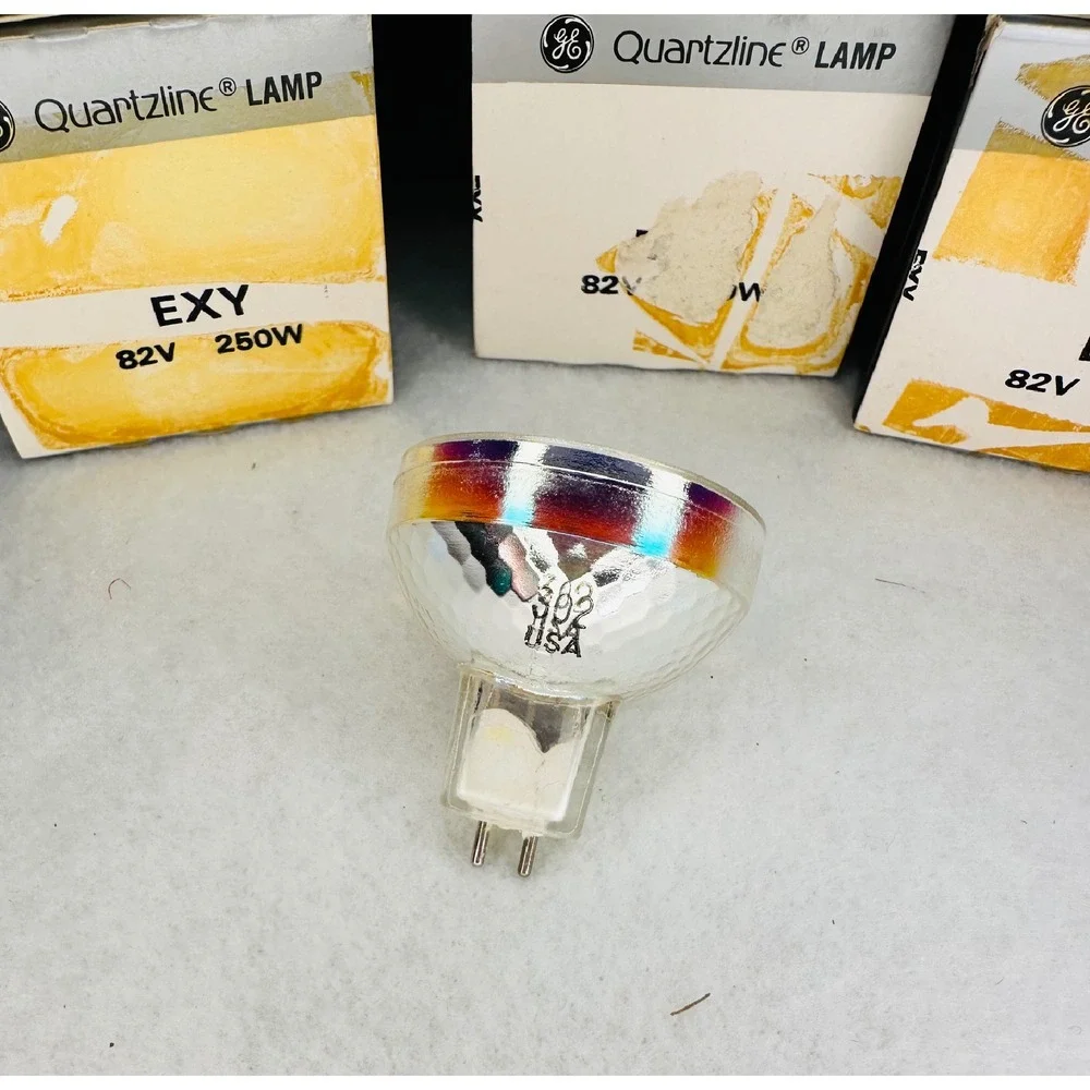7 Wiko GE EXY Quartzline Lamp Bulb 82V 250W‎ MR16 Projector Light Halogen